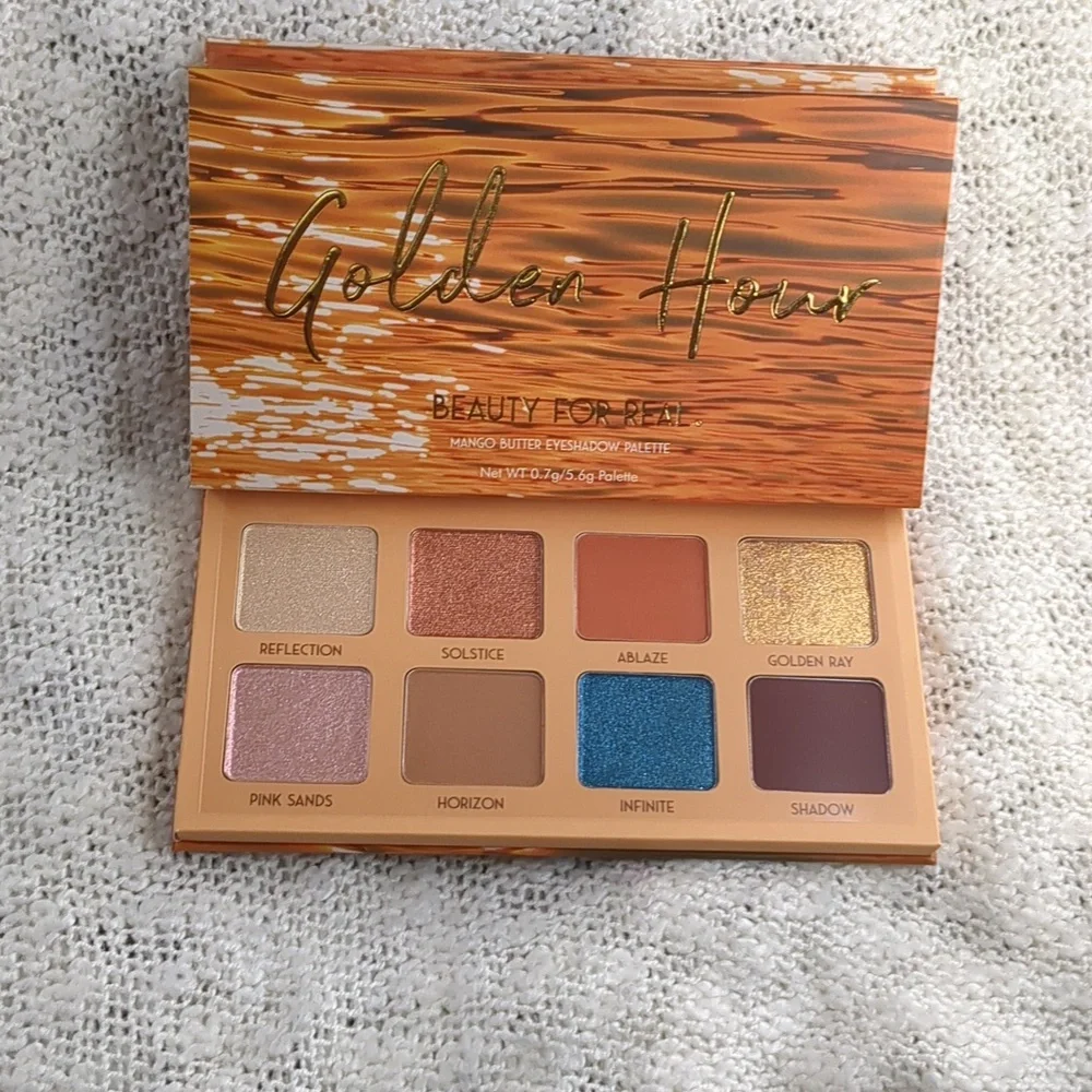 BEAUTY FOR REAL. Golden Hour Eyeshadow Palette, 5.6g/0.2oz - Picture 11 of 11
